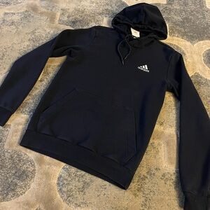 Adidas Men's Navy Hoodie with Logo